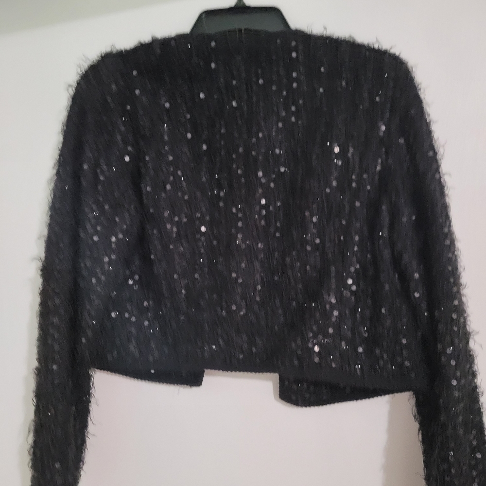Sequin black blazer - Picture 3 of 4